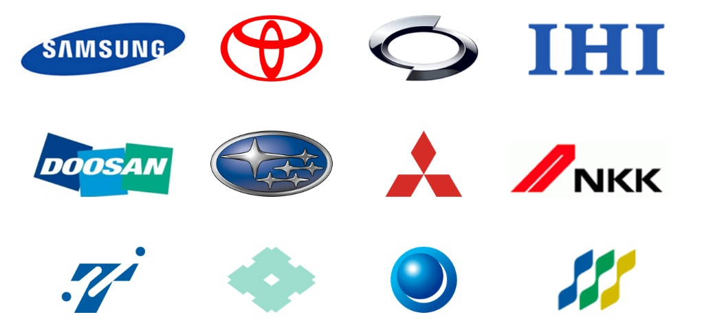 Major Customers Logos